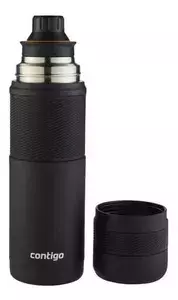 TERMOS DE ACERO INOXIDABLE CON DOBLE PARED INSULADOS CONTIGO THERMALOCK NEGRO MATE X 739ML [2070896]