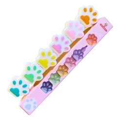 RESALTADOR PUNTAS INTERCAMBIABLES PATITAS 6 COLORES [24813]