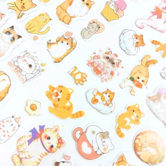 STICKER RELIEVE GATITOS [28633] - tienda online