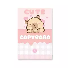ANOTADOR CON SOLAPA CAPIBARA - ESTRELLA, MATE, CUTE, BAILARINA [1005A] - tienda online