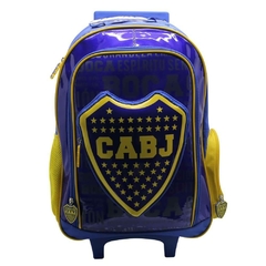 MOCHILA BOCA JR. 18" CON CARRO [BO484] - comprar online