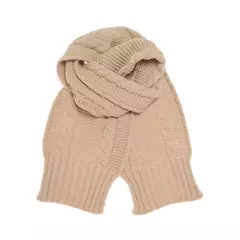 BUFANDA TEJIDA DE OCHOS - NEGRO, BLANCO, LILA, BEIGE [BU0042Z] en internet