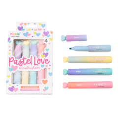RESALTADORES PASTEL LOVE X 4 - KIRUKI [180009] - comprar online