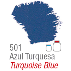 PINTURA ACRILICA MATE 60ML AZUL TURQUESA [03560-0501] - comprar online