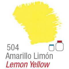 PINTURA ACRILICA MATE 60ML AMARILLO LIMON [03560-0504] - comprar online