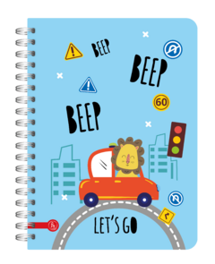 CUADERNO 15X21 SEMI FLEX RAYADO ESCOLAR - TRAVEL [1085H] - comprar online
