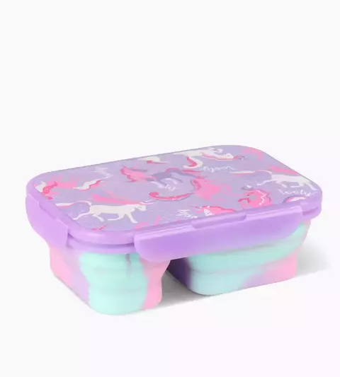 TUPPER PLEGABLE SILICONA UNICORNIO DOBLE [TS201]