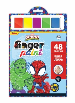 BLISTER FINGER PAINT SPIDEY & FRIENDS [VE5984]