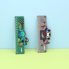 REGLA MADERA 15 CM MY HERO, DINOSAUR - DISPLAY X 24 [WE3113]