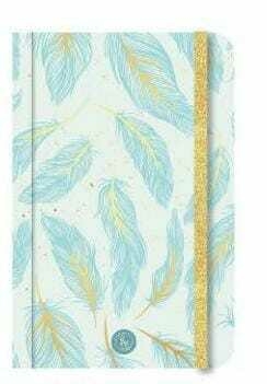 LIBRETA 9,5X14,5 BINDER ECO CHIC PLUMAS [1008A] - comprar online