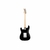 Guitarra eléctrica Leonard LE362 stratocaster black de aliso con diapasón de palo de rosa - comprar online