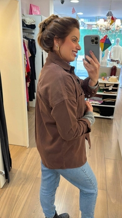 Jaqueta Oversize Jeans - loja Viarosa Roupas Femininas 