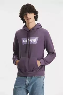 Hoodie Batwing Plum Purple - Levis