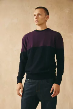 SWEATER BENSIMON- BICOLOR