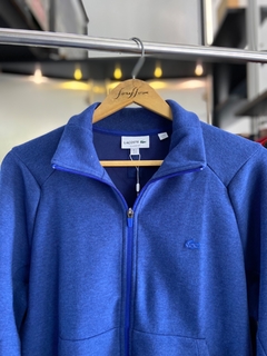 Buzo Sport Azul Liso - Lacoste
