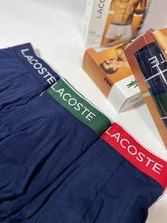Boxer Pack X3 Combinado - Lacoste en internet
