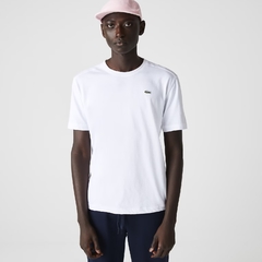 Remera Mangas Cortas Sport Lisa Blanca - Lacoste en internet