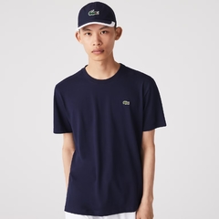 Remera Mangas Cortas Sport Lisa Azul M - Lacoste