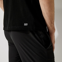 Remera Mangas Cortas Sport Lisa Negra - Lacoste - comprar online