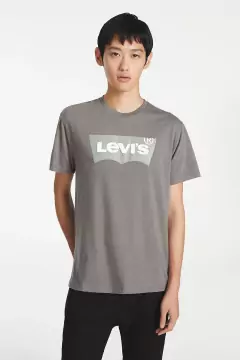 Remera Batwing Graphic Set Gris - Levis