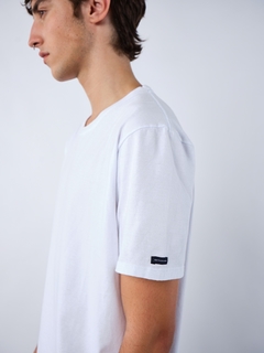 Remera Basica o Rocha Blanca Lisa - Bensimon