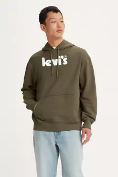 Buzo Graphic Hoodie Levis - Olive