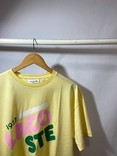 Remera Lacoste 1927 Amarilla en internet