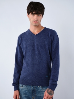 Sweater Andres Azul Melange - Bensimon