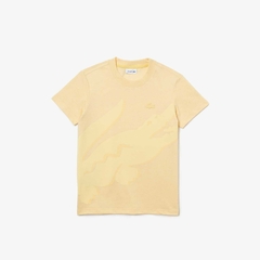 Remera Coco Estampado Amarilla - Lacoste