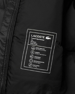 Imagen de Campera Blouson Pluma Puffer Lacoste - Negra