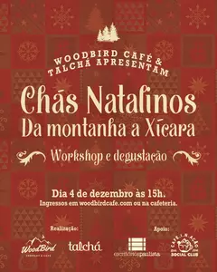 Workshop Chás Natalinos - Da montanha à xícara - WoodBird + Talchá. (Primeiro Lote) - comprar online