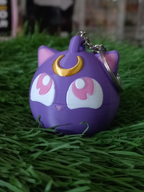 CRAZY GRINDER PICADOR LLAVERO GATO VIOLETA