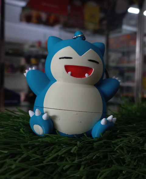 CRAZY GRINDER PICADOR LLAVERO SNORLAX