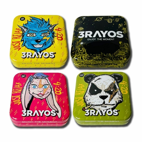 3RAYOS LATA TIN CASE CHICA - comprar online