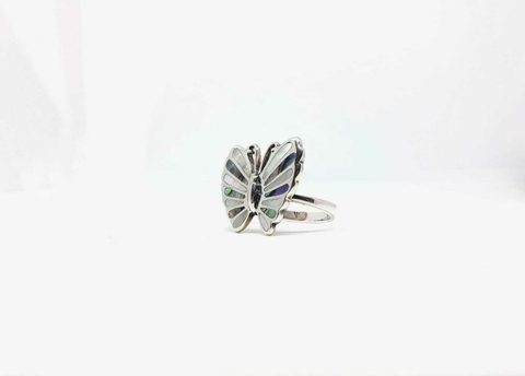 Anillo nacar Mariposa
