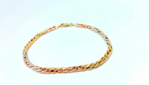 Pulsera pomerato oro 18kt.