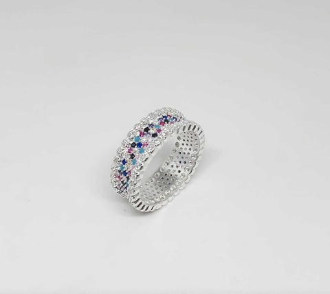 Anillo multicolor