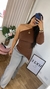 Blusa Assimétrica Manga Longa - Mabelle Closet