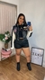 Short De Couro com Cinto na internet