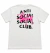 Camiseta ASSC x Stussy Branca