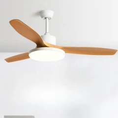 VENTILADOR DE TECHO CON LUZ LED 3 ASPAS BLANCO ETHEOS - comprar online