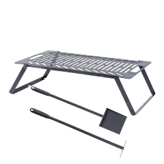 PARRILLA PLEGABLE CON PALITA, ATIZADOR Y TABLA JOFRE LA BIGORNIA - tienda online