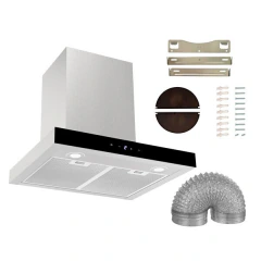 Imagen de CAMPANA DIGITAL INOXIDABLE T-SHAPE 60CM VONNE