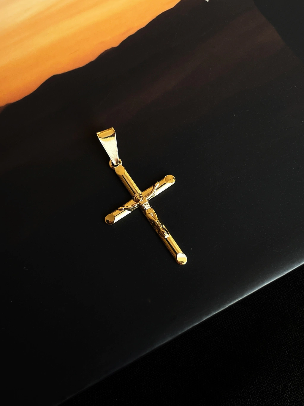 Pingente Masculino Crucifixo Jesus