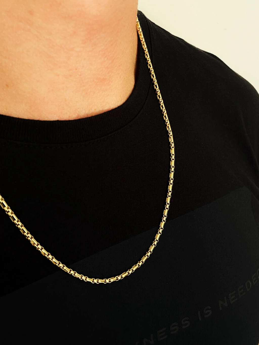 Corrente Masculina Redonda 3x1