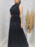 Vestido Longo Cinto na internet