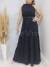 Vestido Longo Cinto - UseVan Store