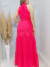 Vestido Longo Cinto - comprar online