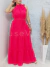 Vestido Longo Cinto - loja online