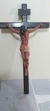 CRUCIFIXO DE PAREDE COM CHAGAS MAIS INTENSAS